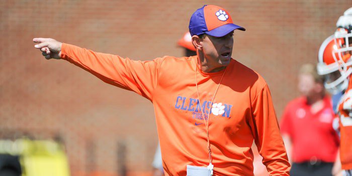 Swinney was pleased with Wednesday's scrimmage 